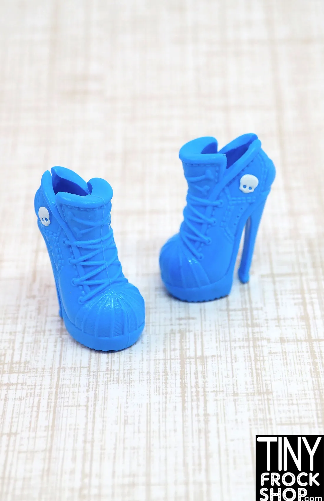 12" Fashion Doll City Of Frights Blue Sneakers