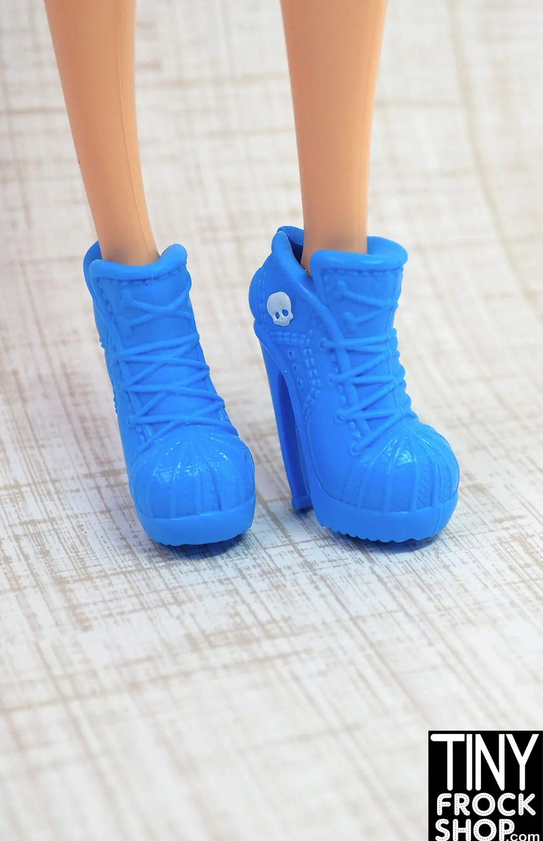 12" Fashion Doll City Of Frights Blue Sneakers