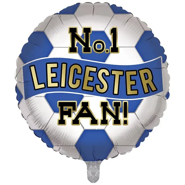 18" Leicester Happy Birthday Foil Balloon