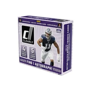 2023 Panini Clearly Donruss Football Hobby Box