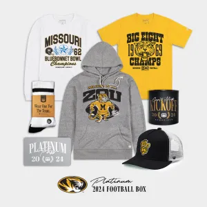 2024 Missouri Platinum Football Box