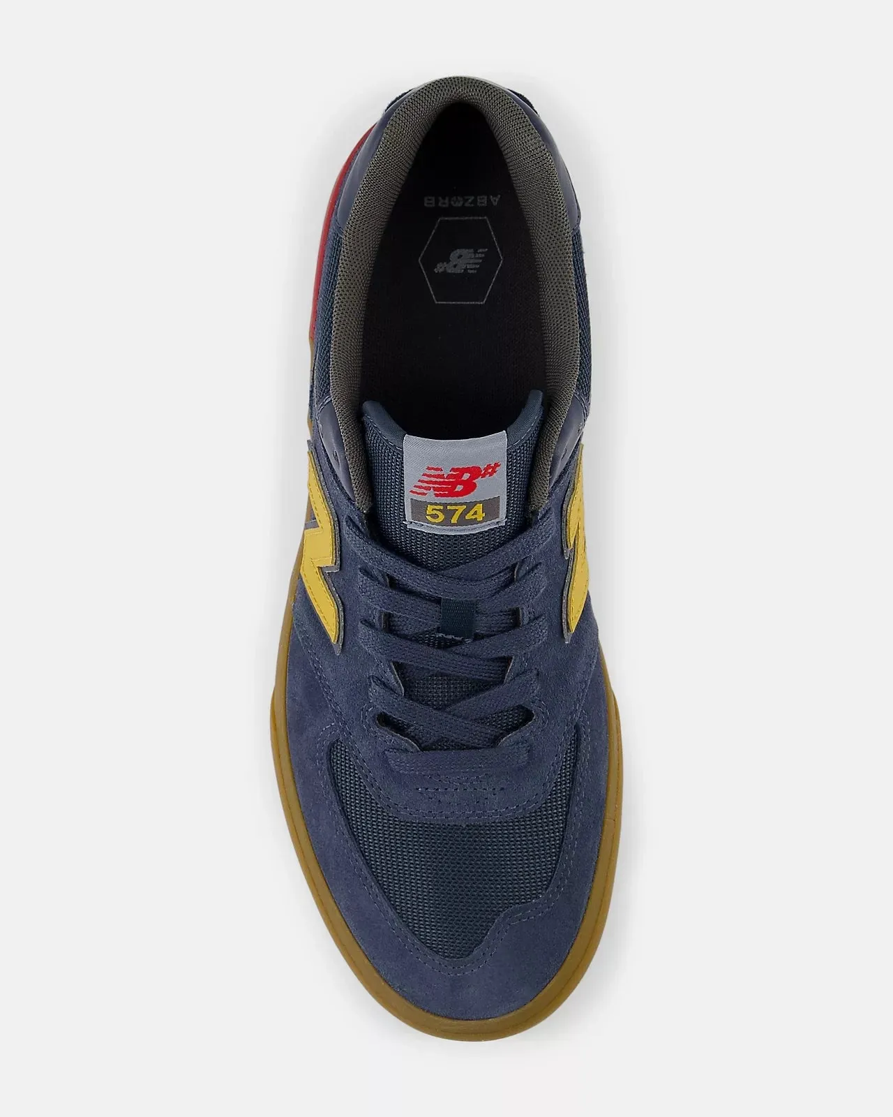 574 Vulcanized Shoes in Blue Indigo & Gum