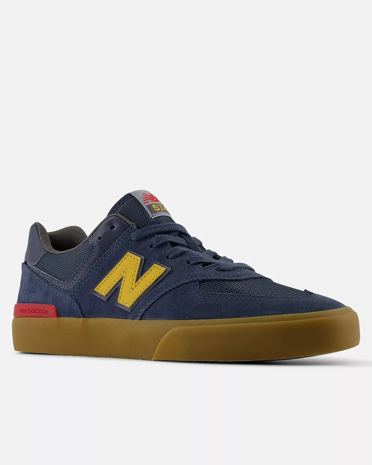 574 Vulcanized Shoes in Blue Indigo & Gum