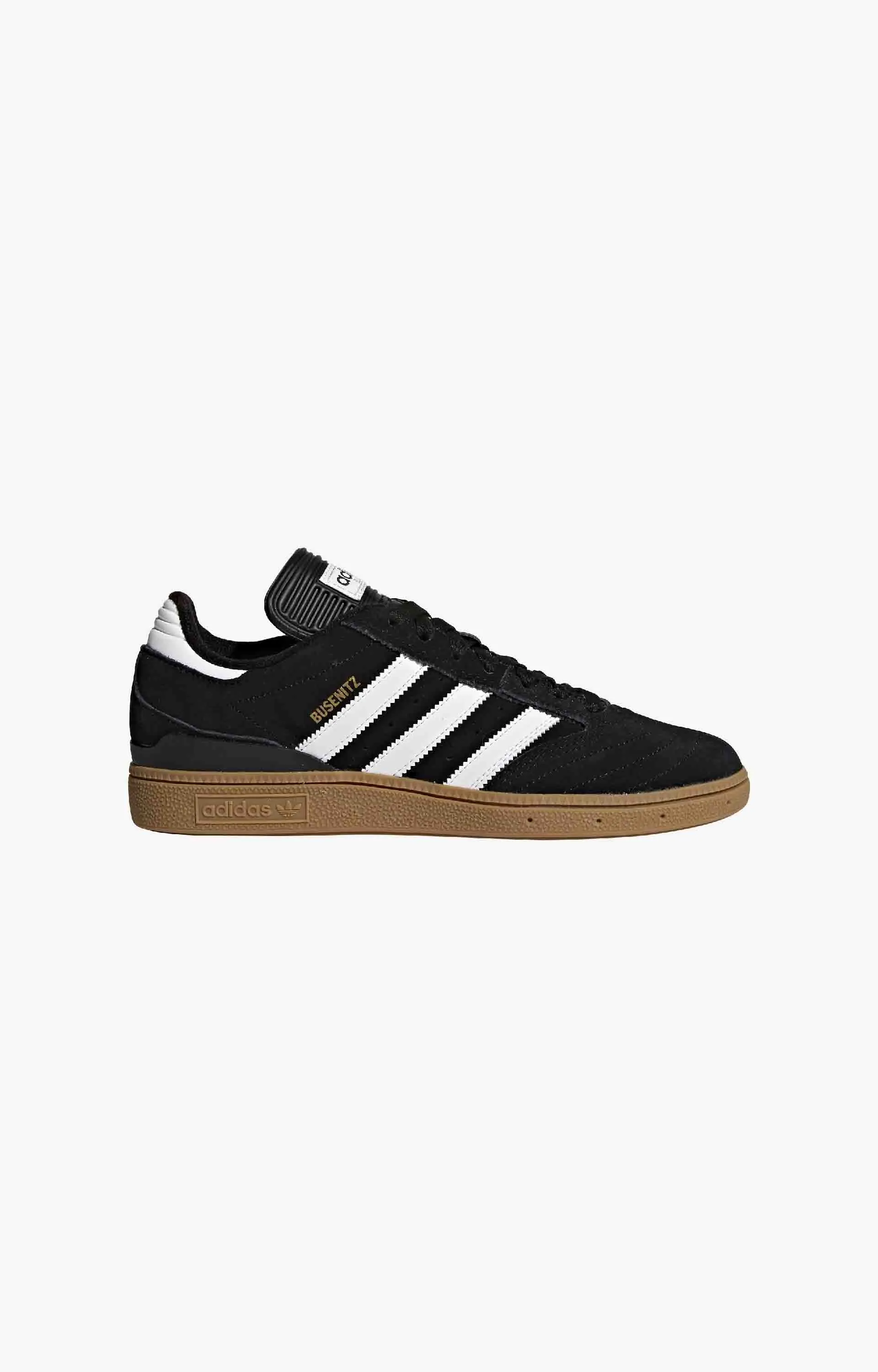 Adidas Busenitz Pro Shoe, Black/Cloud White/Gold Metallic