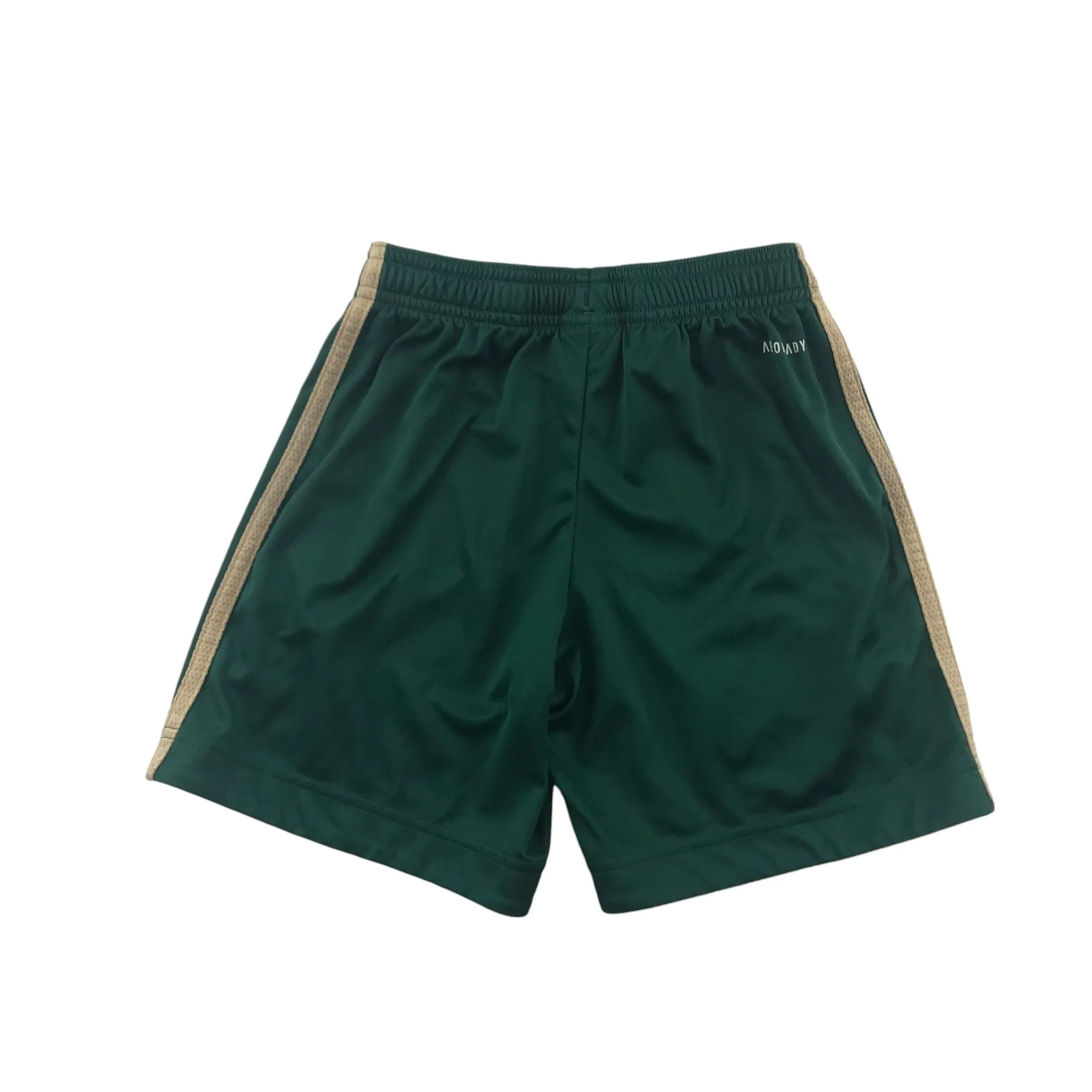 Adidas Celtic FC football shorts 7-8 years green elasticated waistband