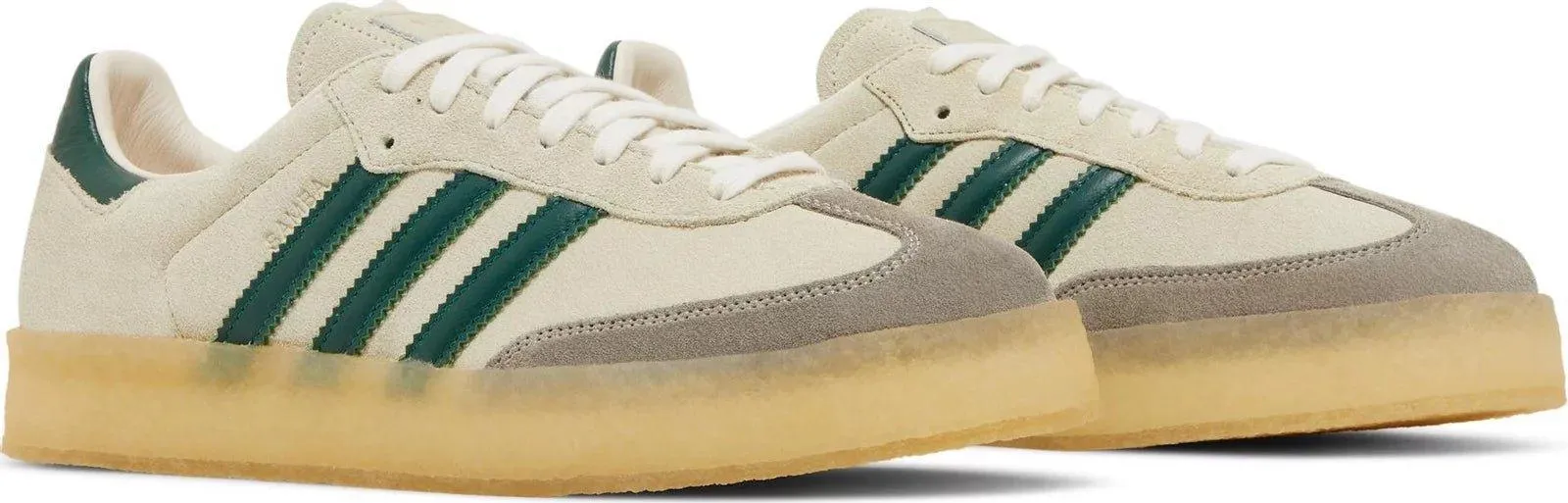 Adidas Clarks 8th Street Samba by Ronnie Fieg Chalk White Green