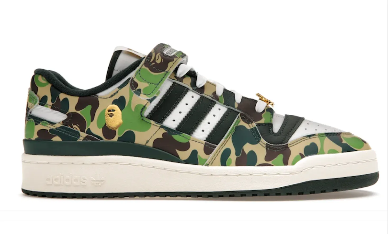 ADIDAS FORUM 84 LOW BAPE 30TH ANNIVERSARY GREEN CAMO