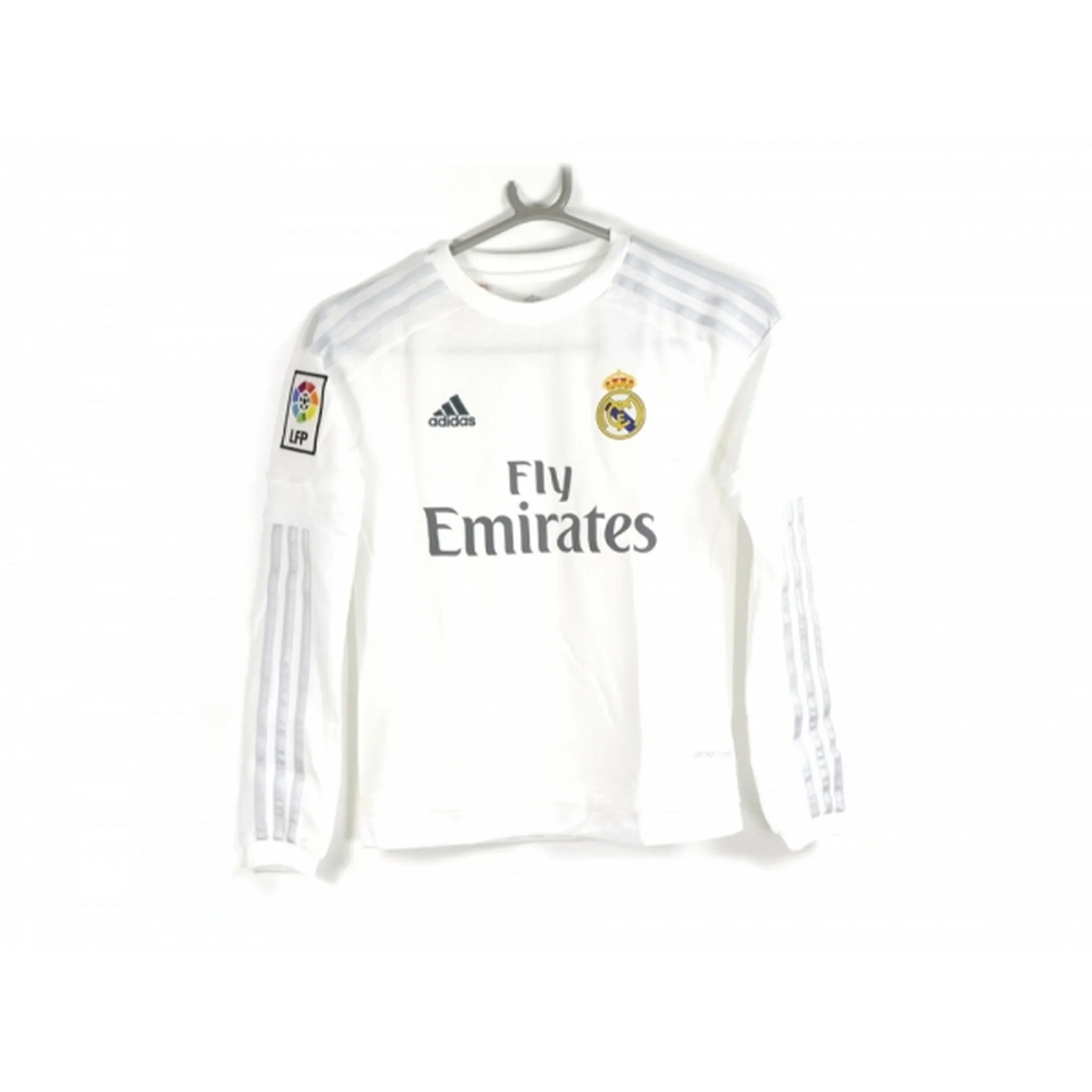 Adidas Real Madrid CF Childrens/Kids Offical Long Sleeve Football Shirt