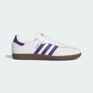 Adidas Samba ADV Cloud White - Collegiate Purple - Gold Metallic