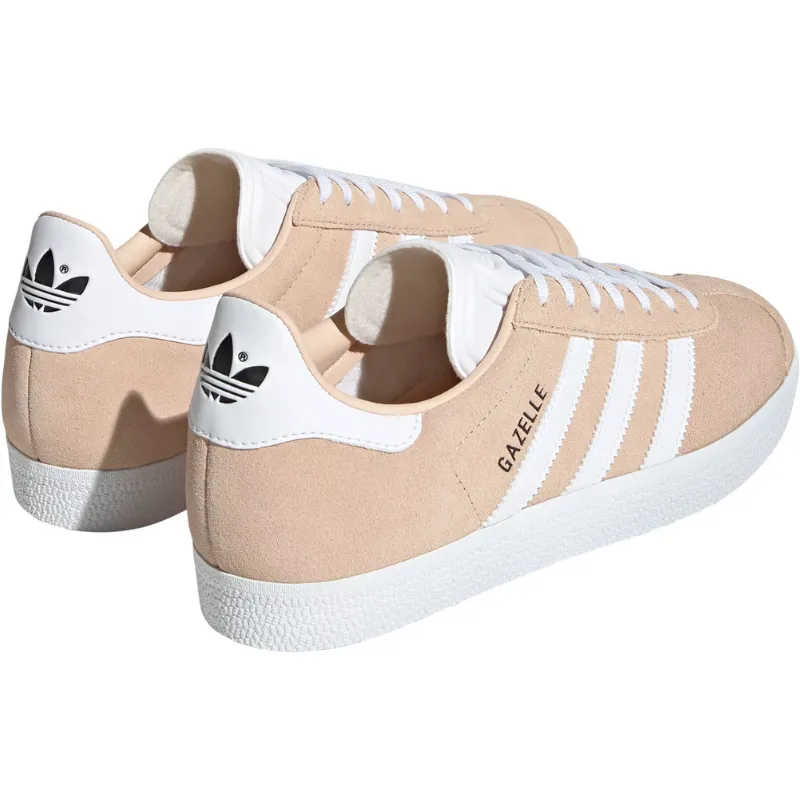 Adidas Women's Gazelle Shoes - Halo Blush / Cloud White / Core Black