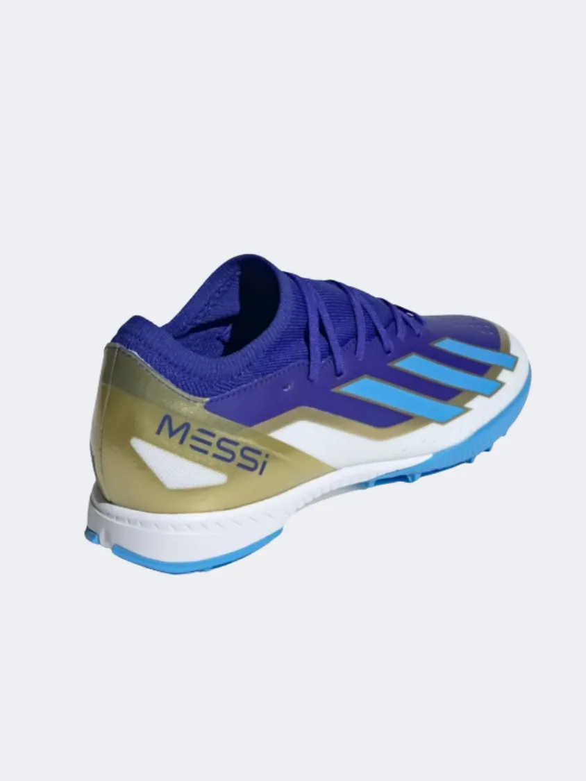 Adidas X Crazyfast League Men Turf Shoes Blue/Burst/White