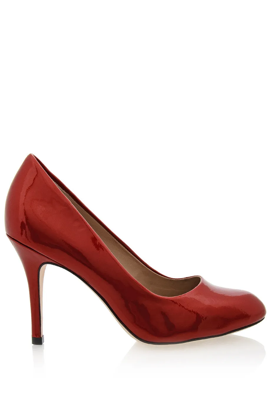 ALDITH Pearl Campari Red Patent Leather Pumps