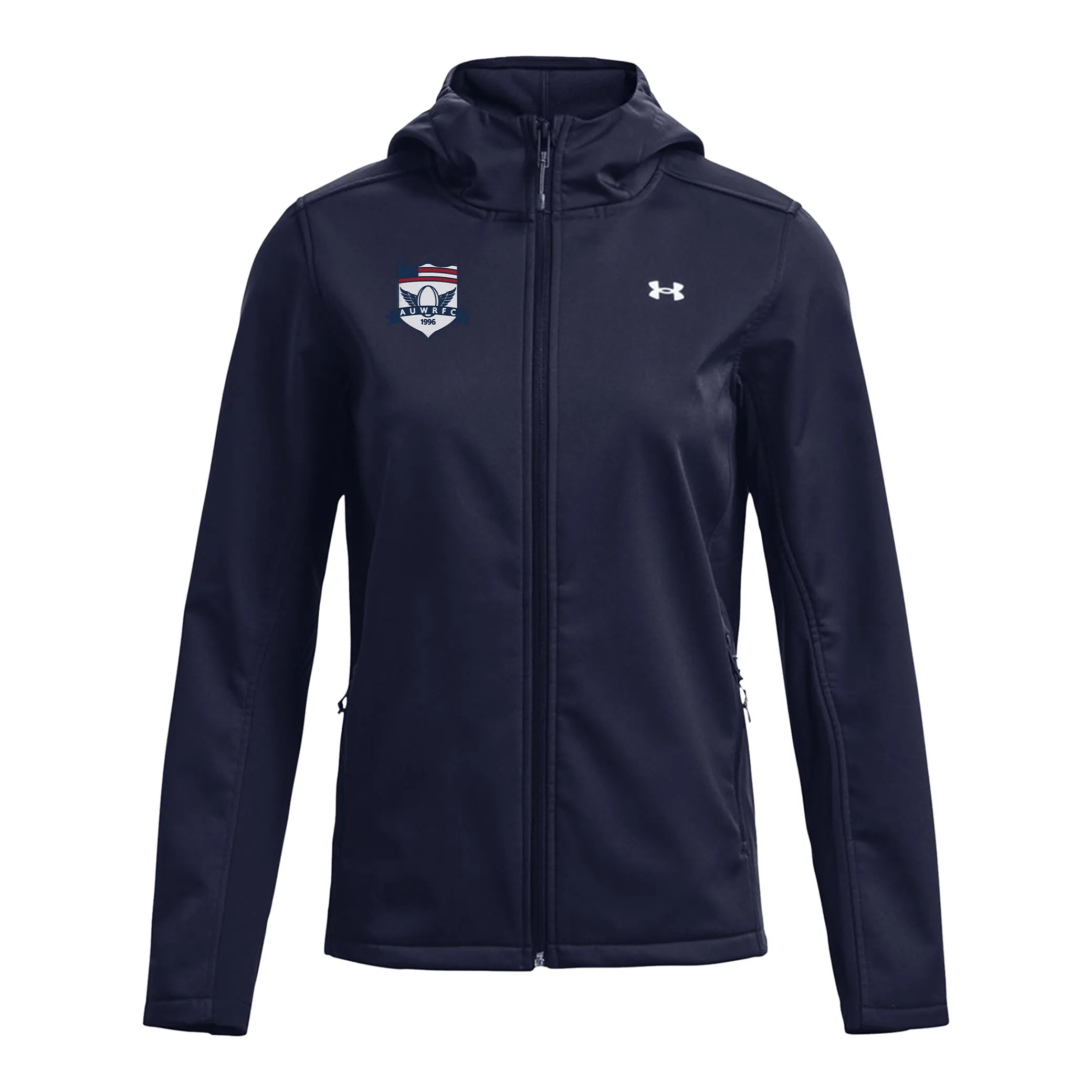 American Univ. WRFC Women's Coldgear Hooded Infrared Jacket