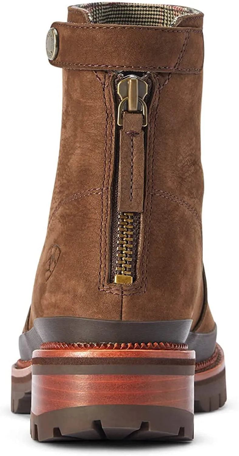 Ariat Women's Leighton Waterproof Boot, Barley Brown