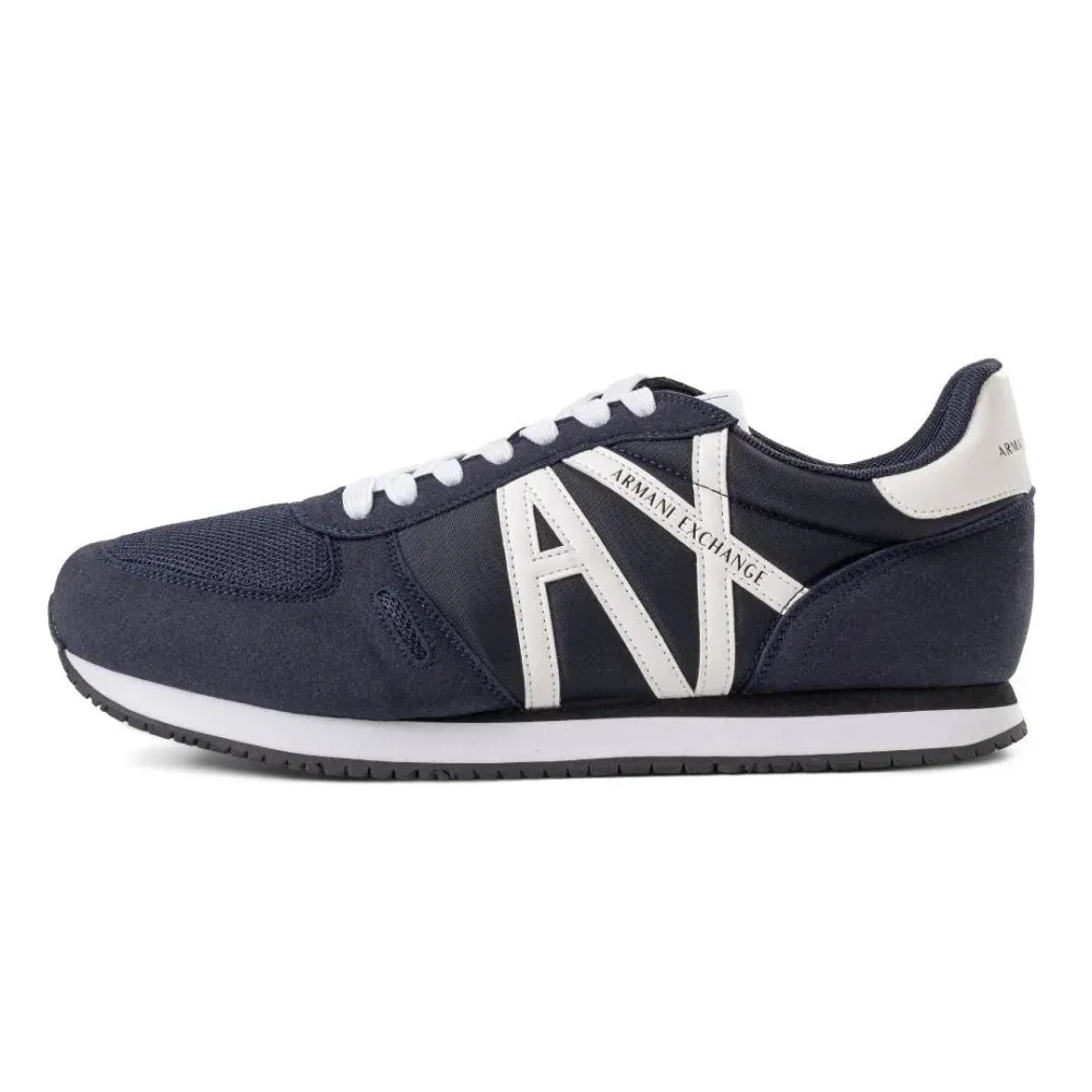 ARMANI EXCHANGE Logo Lace-Up XUX017 Sneakers - DRKNVY