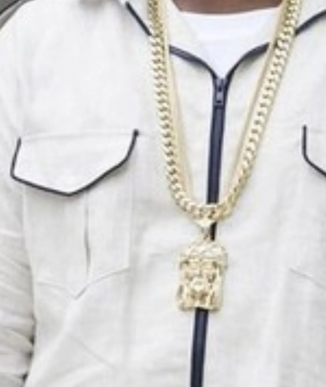 BALLERS: Vernon’s HERO Biggie Smalls lookalike Charm & Necklace