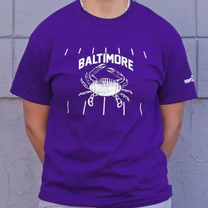 Baltimore Football Crab (Purple) / Shirt