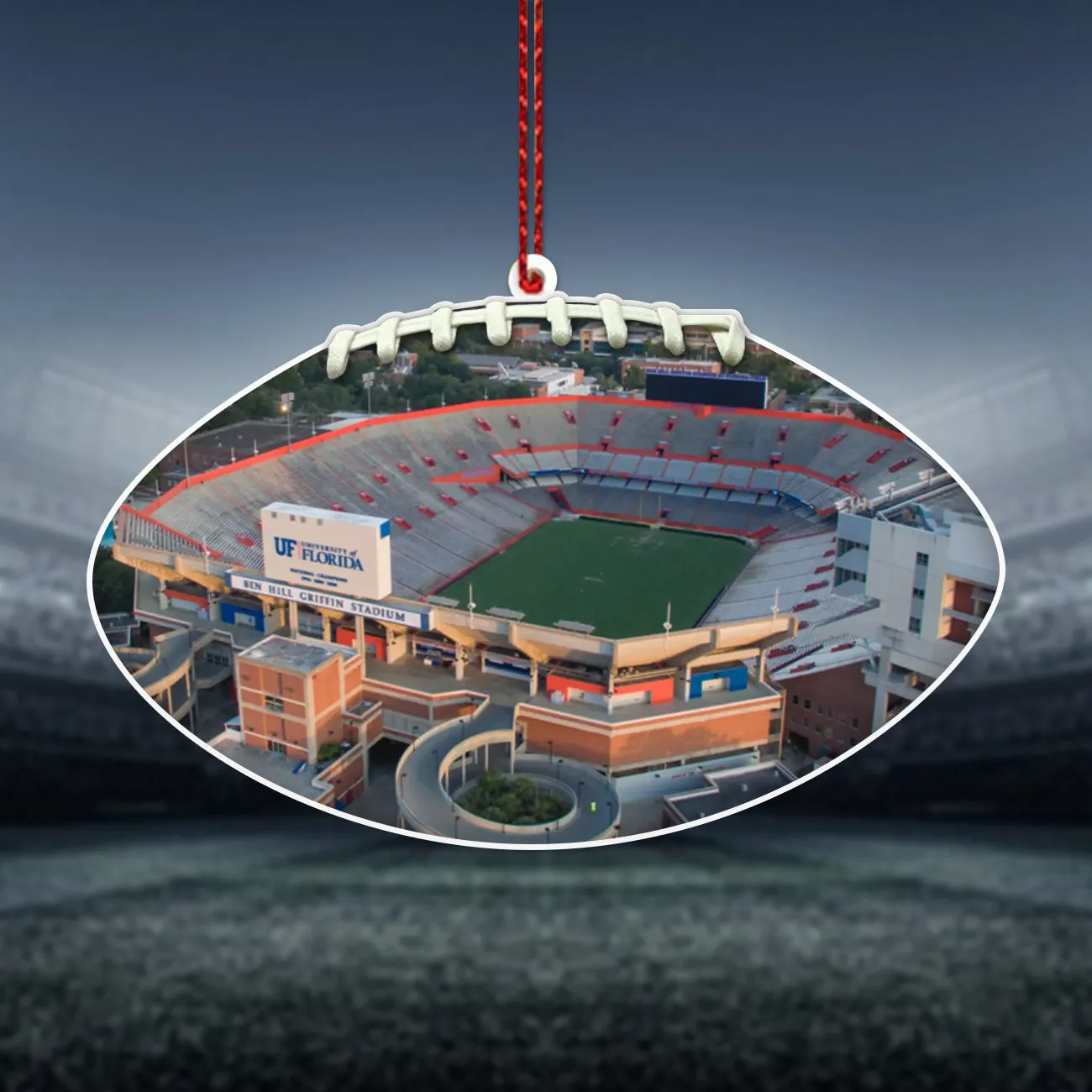 Ben Hill Griffin Stadium- Florida Gators Football American Football Acrylic Hanging Decorations Christmas Gifts Christmas Tree Ornaments