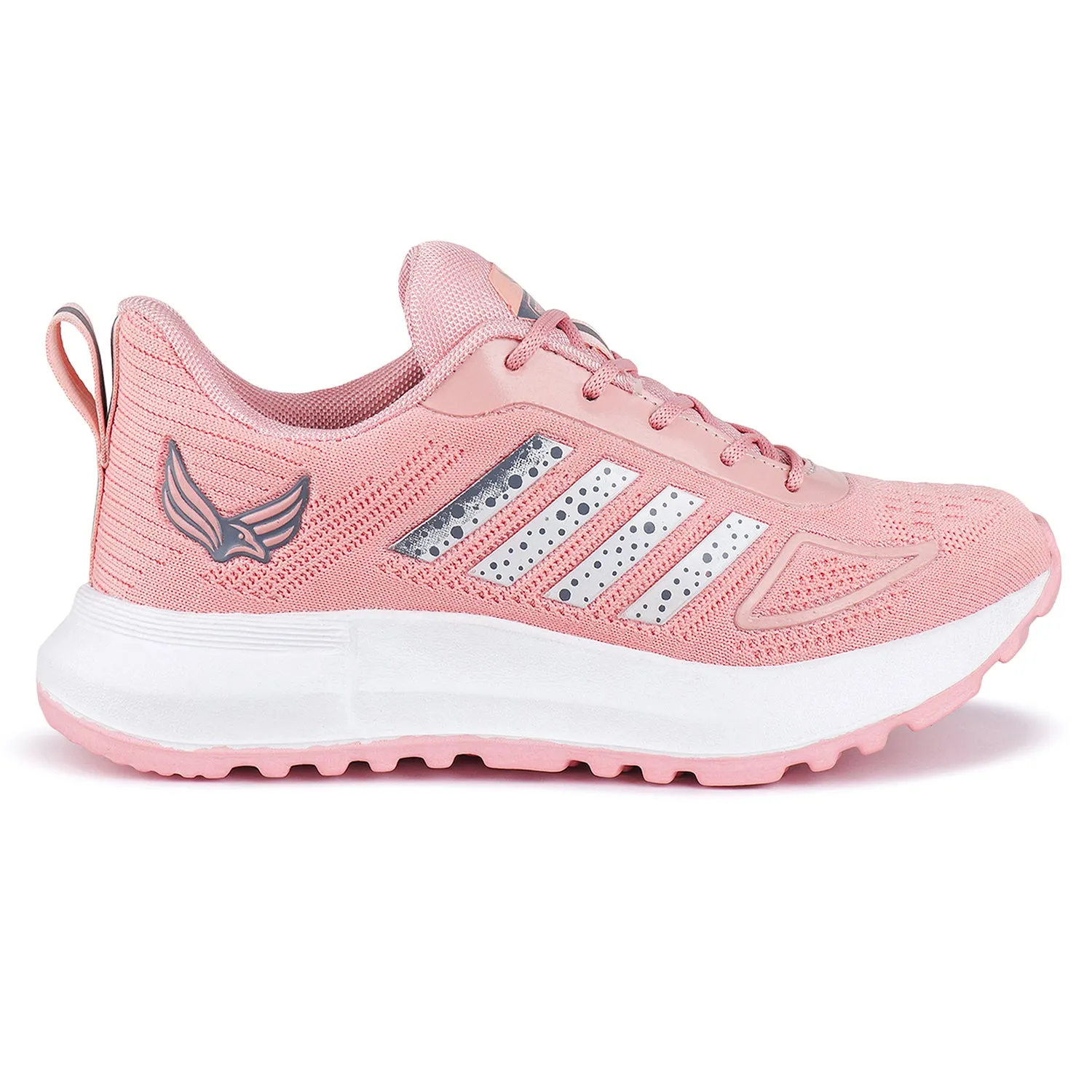 Bersache Premium Sports ,Gym, Trending Stylish Running shoes for Women (8030-Pink)