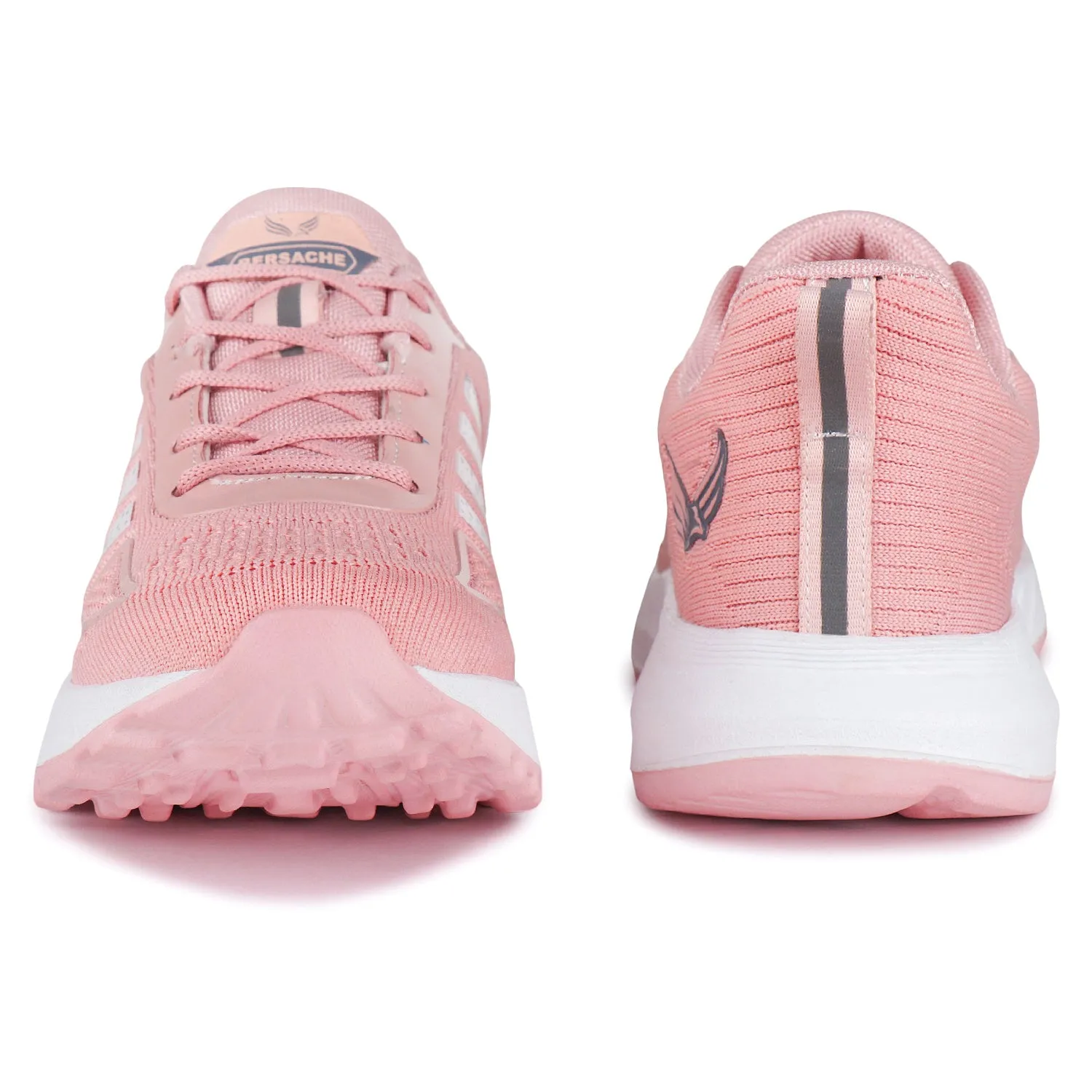 Bersache Premium Sports ,Gym, Trending Stylish Running shoes for Women (8030-Pink)