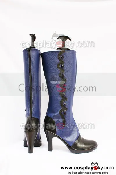 Black Butler Ciel Cosplay Boots Shoes Blue