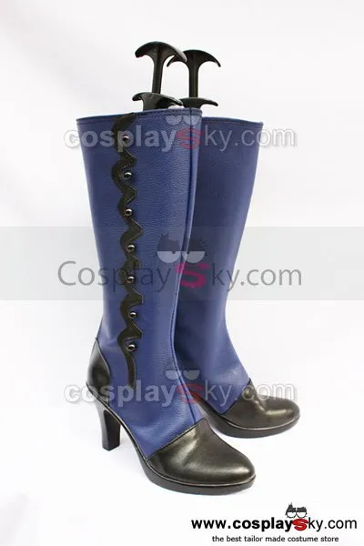 Black Butler Ciel Cosplay Boots Shoes Blue