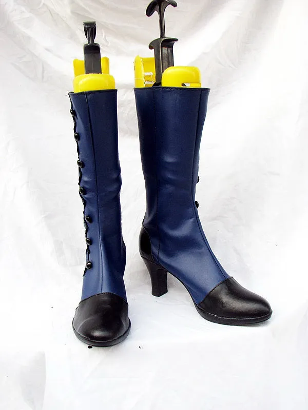 Black Butler Ciel Cosplay Boots Shoes Blue