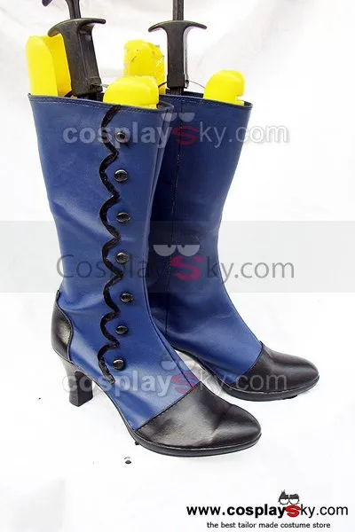 Black Butler Ciel Cosplay Boots Shoes Blue