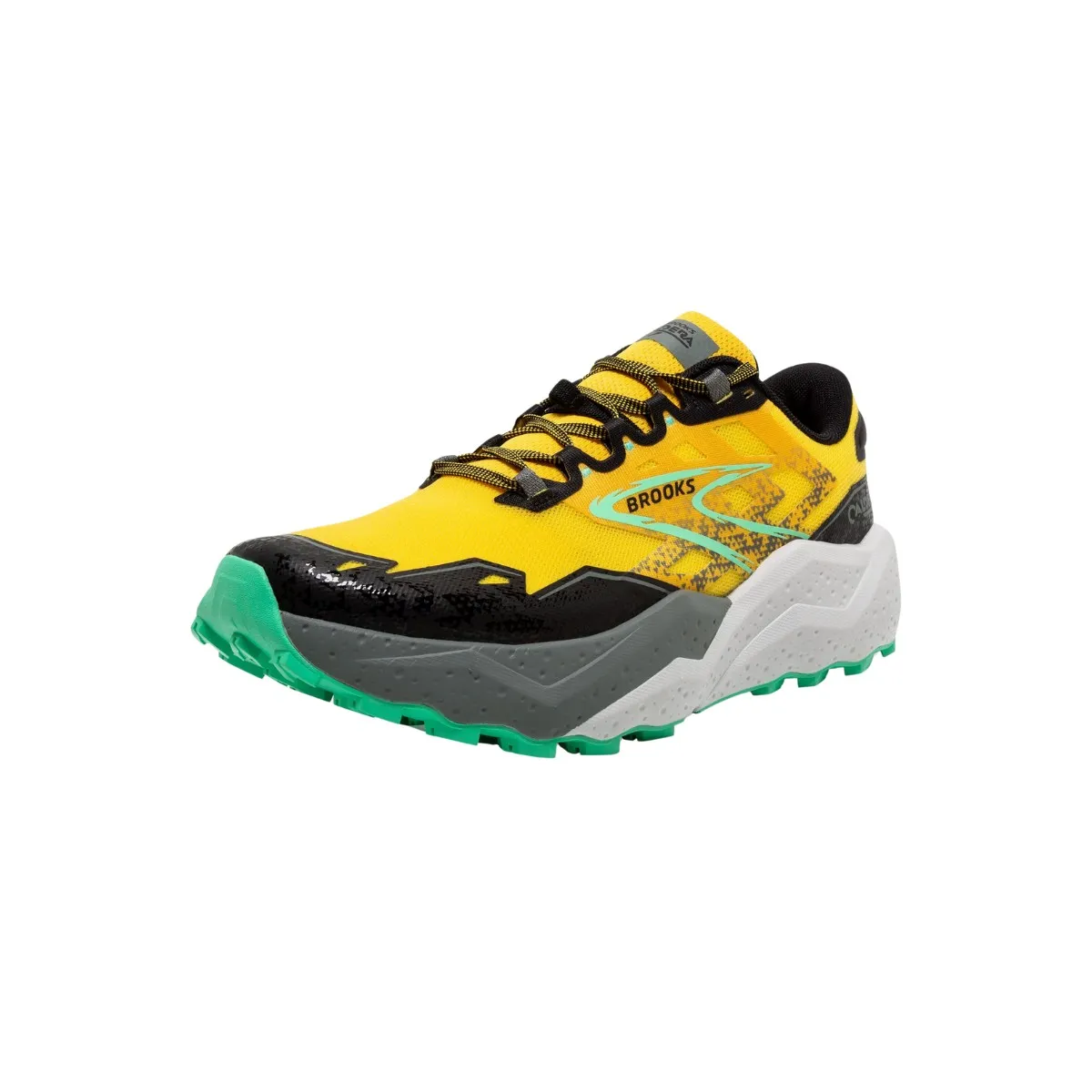 Brooks Caldera 7 Shoes Yellow Black SS24