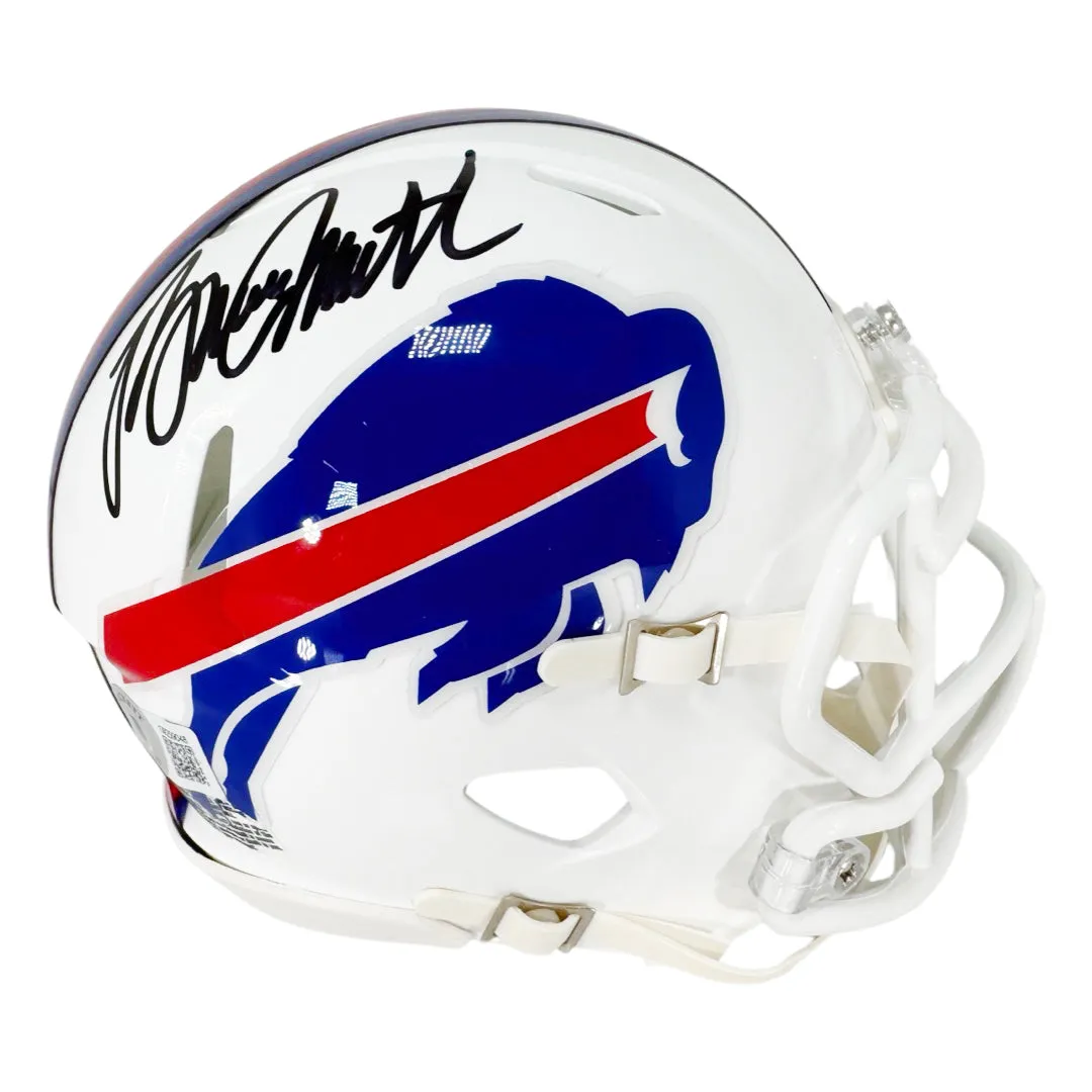 Bruce Smith Signed Buffalo Bills Speed Mini Football Helmet (Beckett)