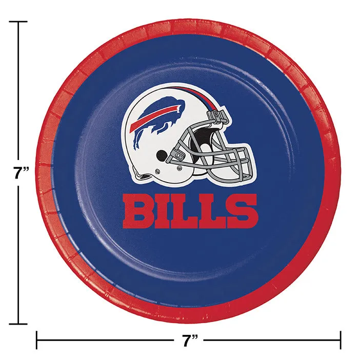 Buffalo Bills Paper Dessert Plates (8/Pkg)