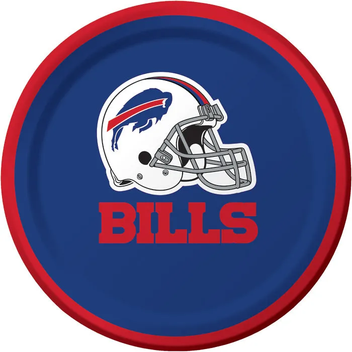 Buffalo Bills Paper Dessert Plates (8/Pkg)