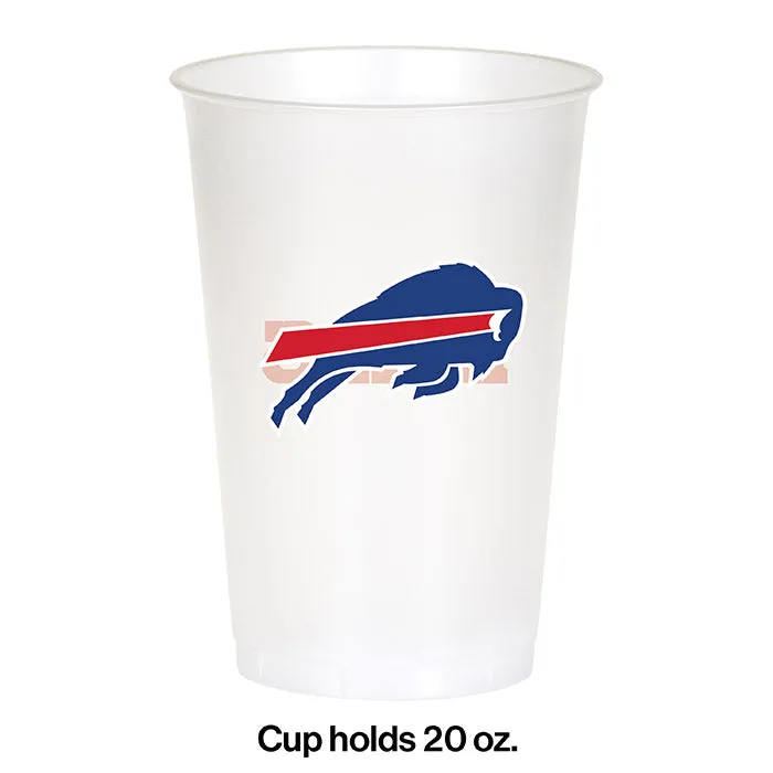 Bulk Buffalo Bills 20 oz Plastic Cups (96 per Case)