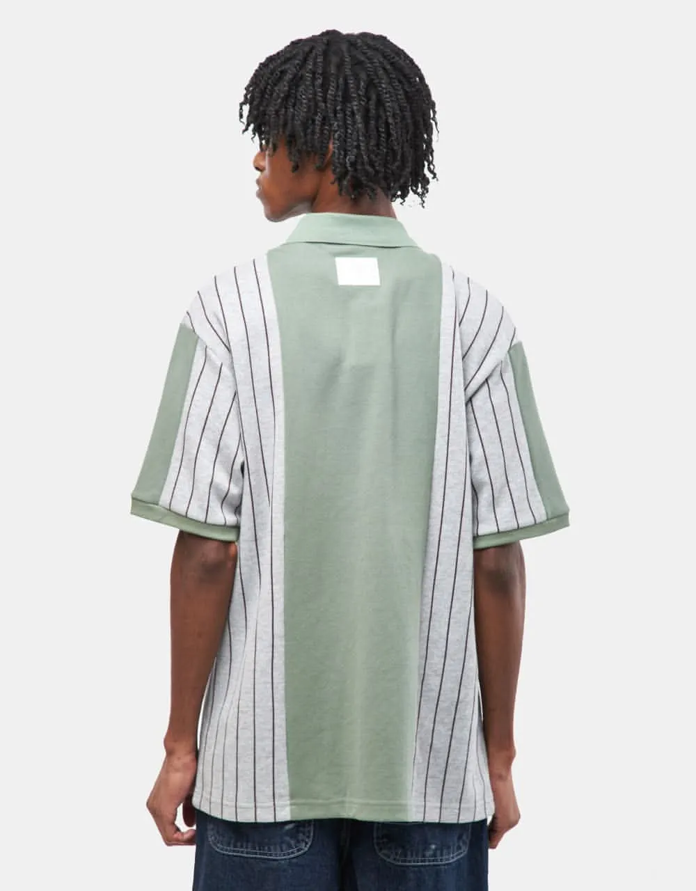 Butter Goods x Umbro Athletica S/S Polo Shirt - Sage