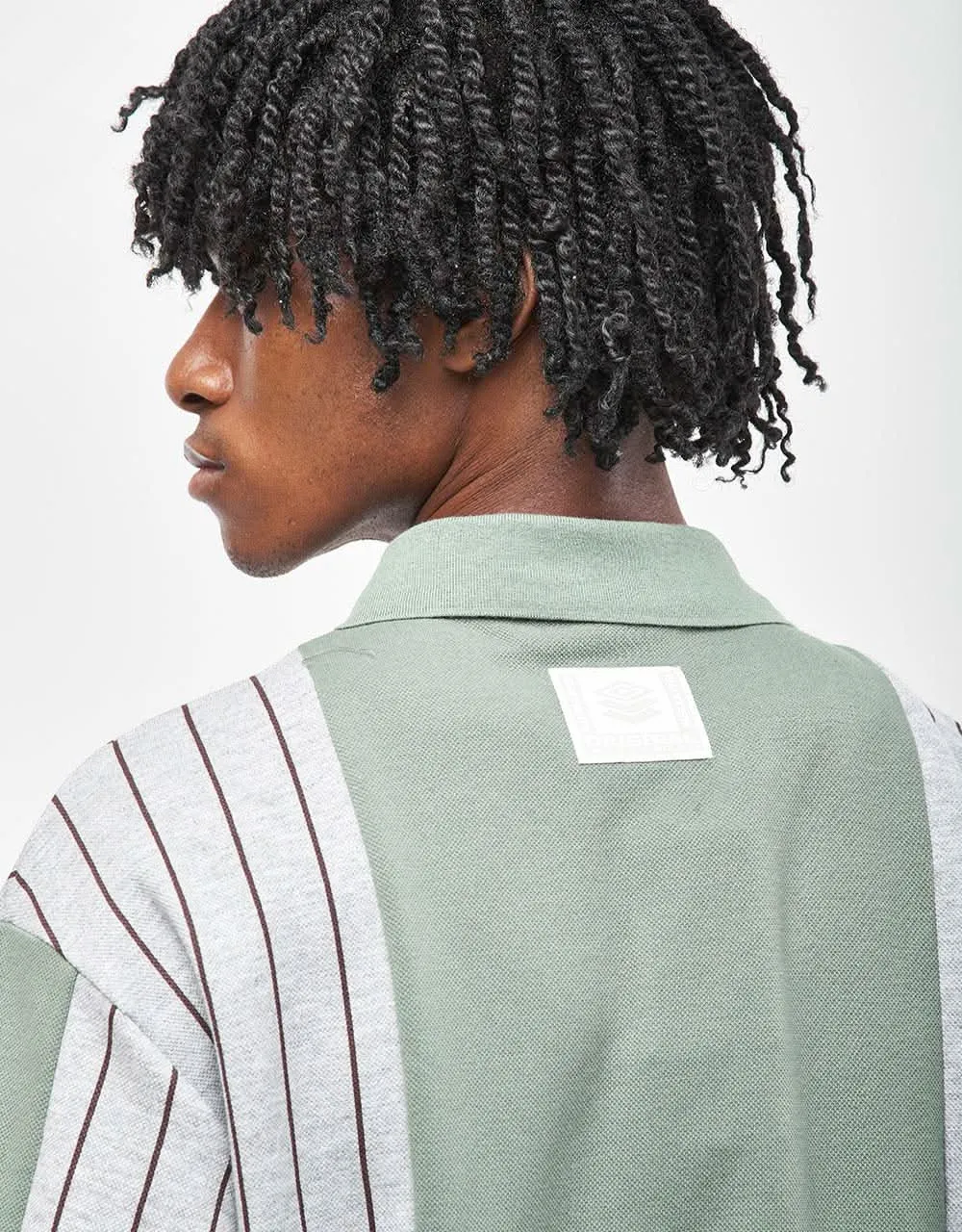 Butter Goods x Umbro Athletica S/S Polo Shirt - Sage