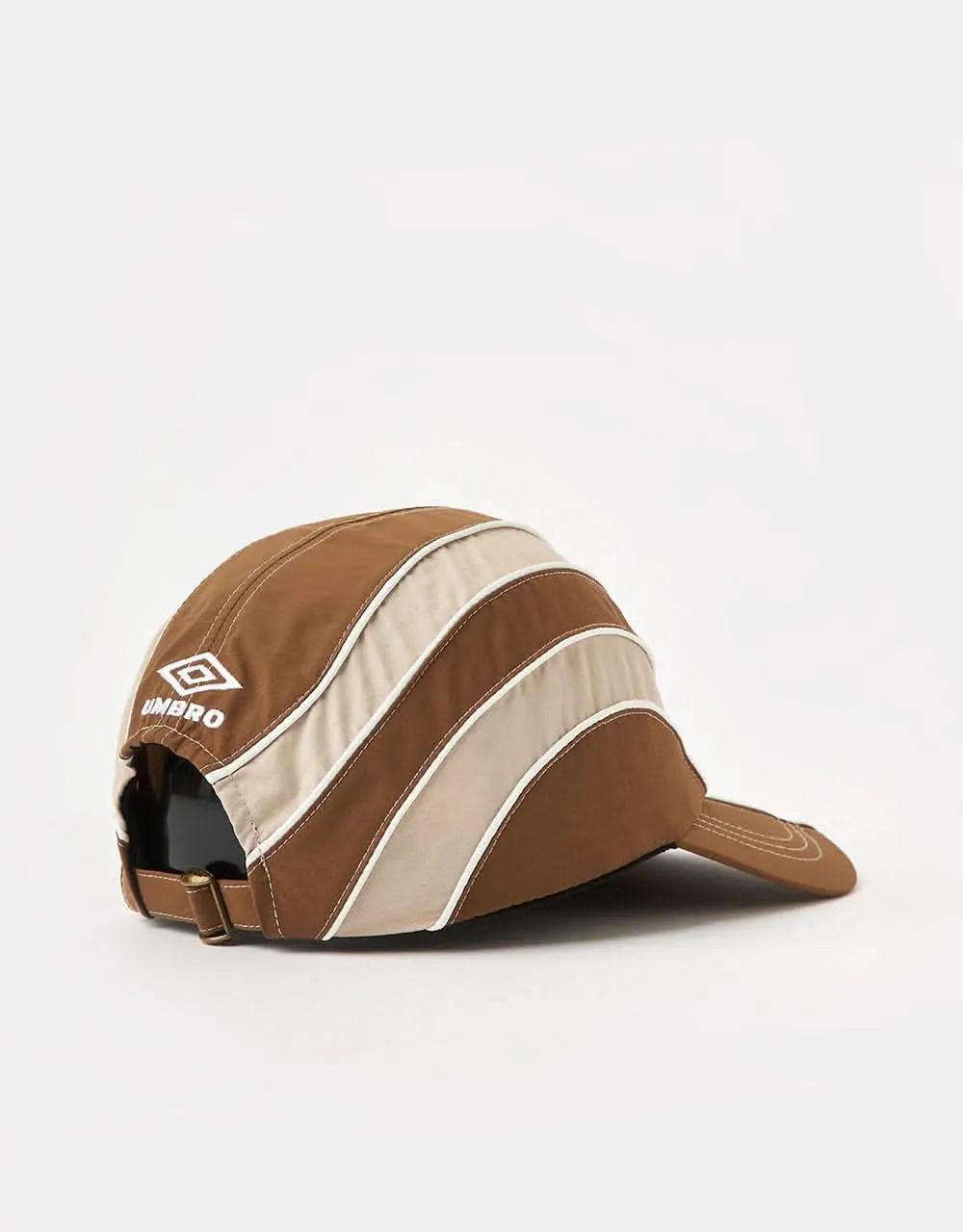 Butter Goods x Umbro Diamond 6 Panel Cap - Chocolate/Tan