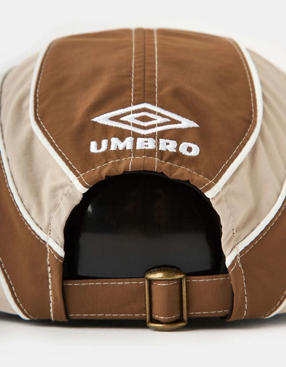 Butter Goods x Umbro Diamond 6 Panel Cap - Chocolate/Tan