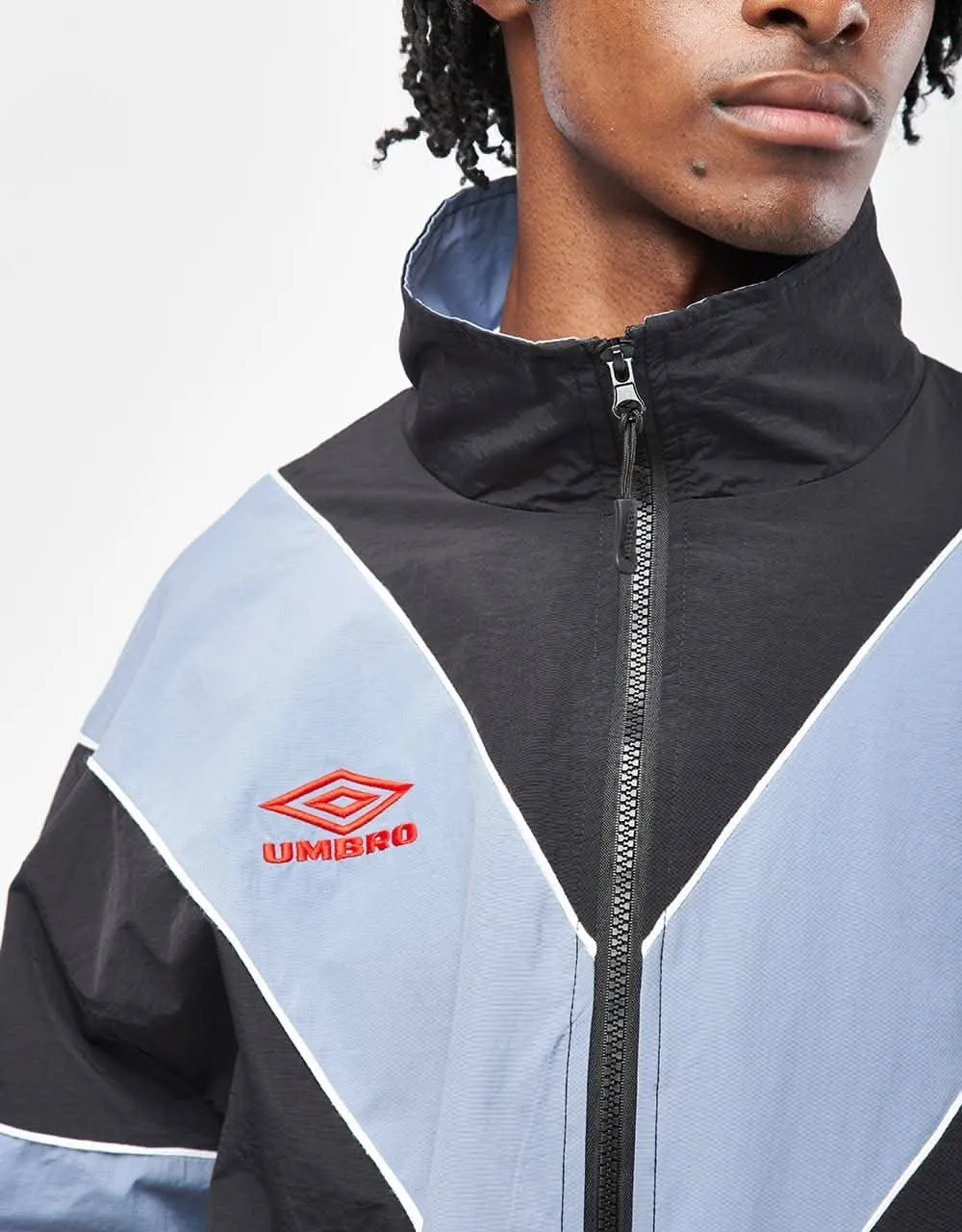 Butter Goods x Umbro Diamond Tracksuit Jacket - Black/Slate