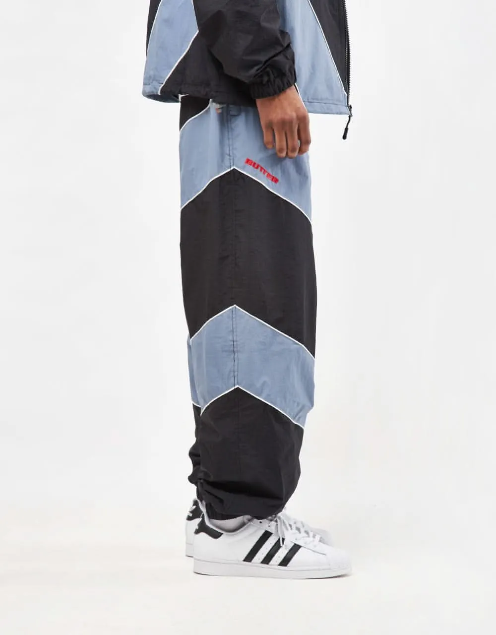 Butter Goods x Umbro Diamond Tracksuit Pants - Black/Slate