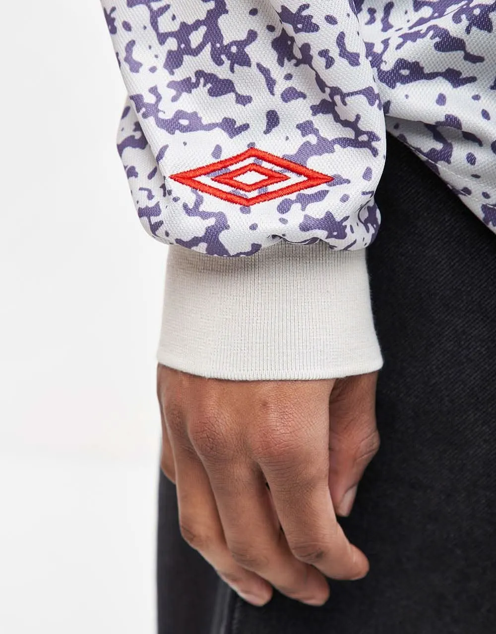 Butter Goods x Umbro Goalie L/S Jersey - Cement/Dusk