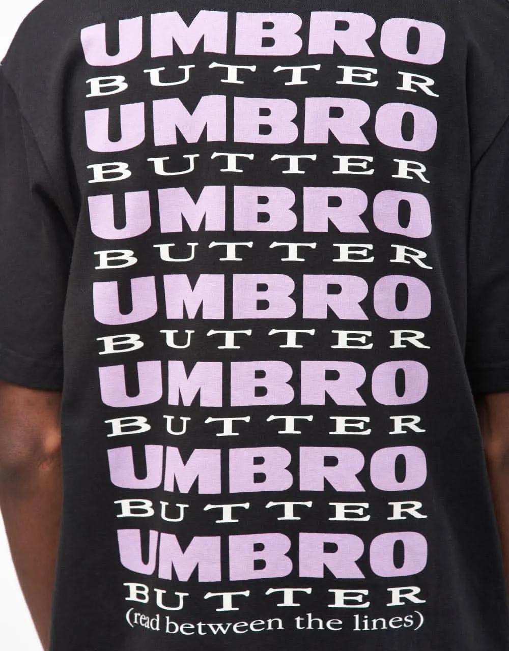 Butter Goods x Umbro Lines T-Shirt - Black