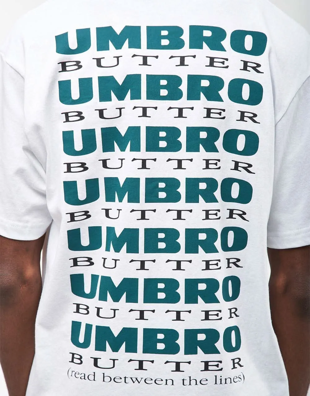 Butter Goods x Umbro Lines T-Shirt - White