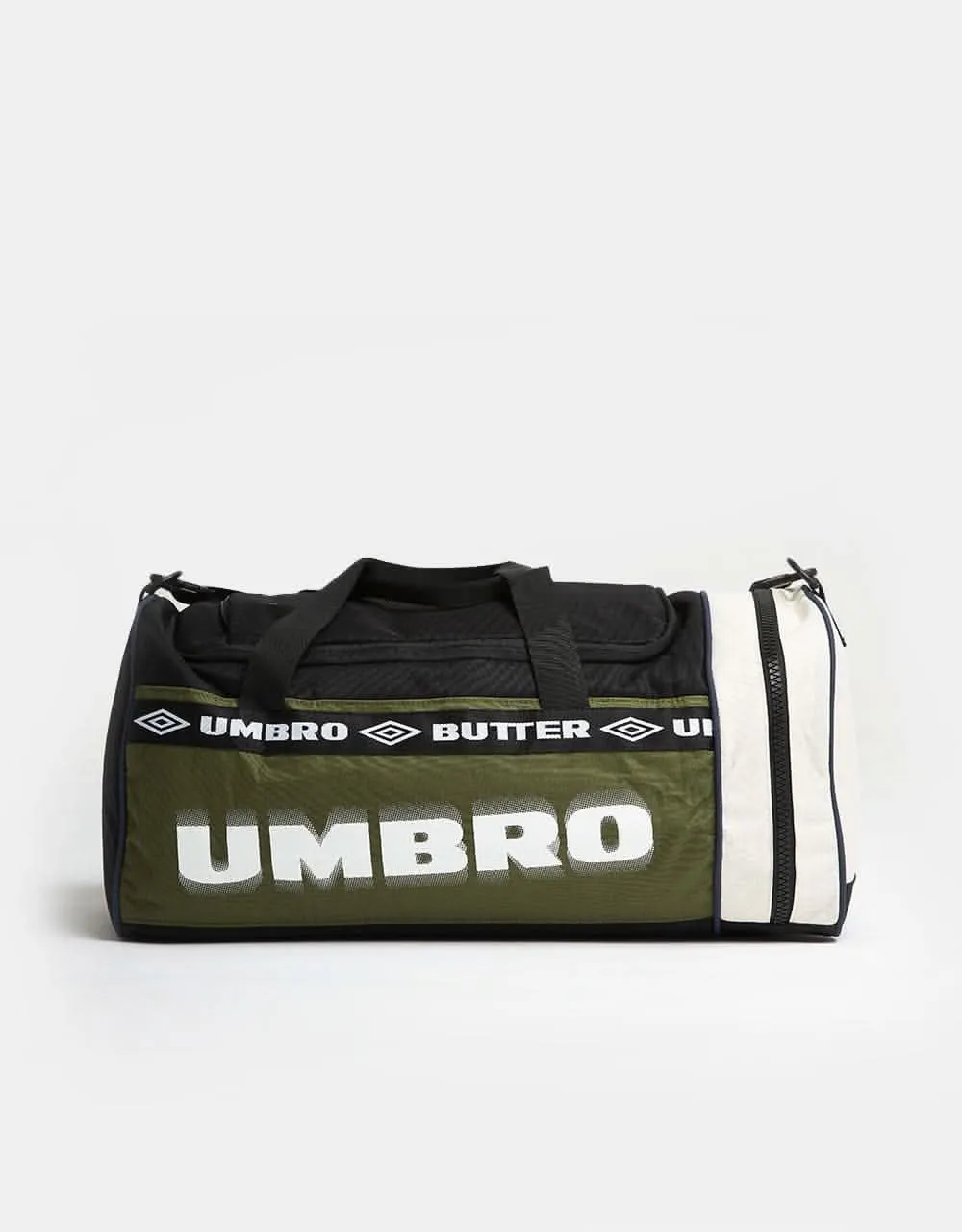 Butter Goods x Umbro Training Bag - Forest/Navy/Sand