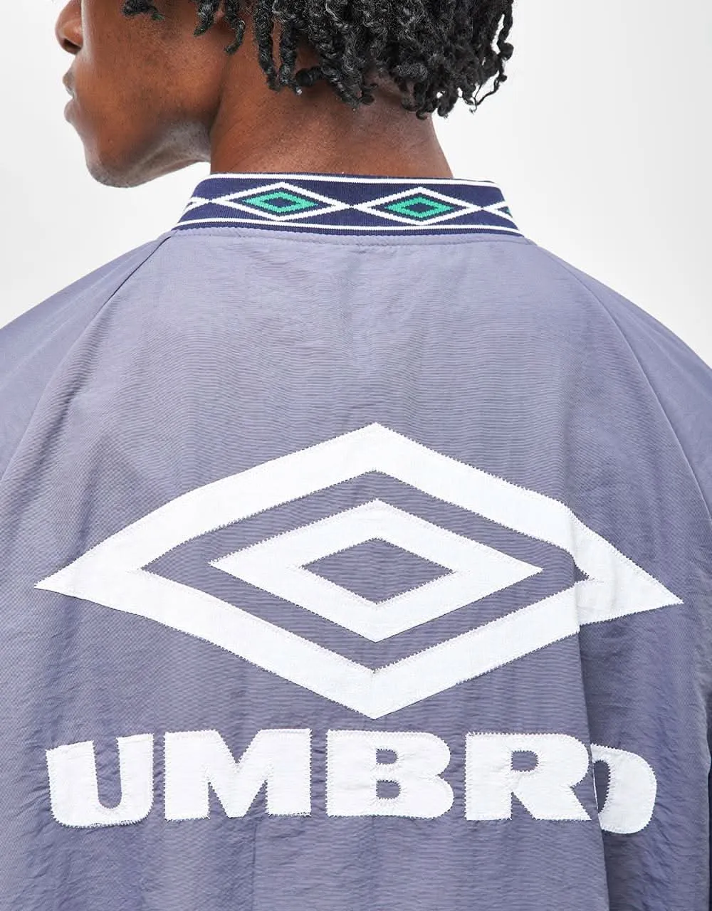 Butter Goods x Umbro Training Pullover - Slate/Navy