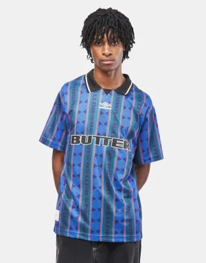 Butter Goods x Umbro Vert Jersey - Forest/Cobalt