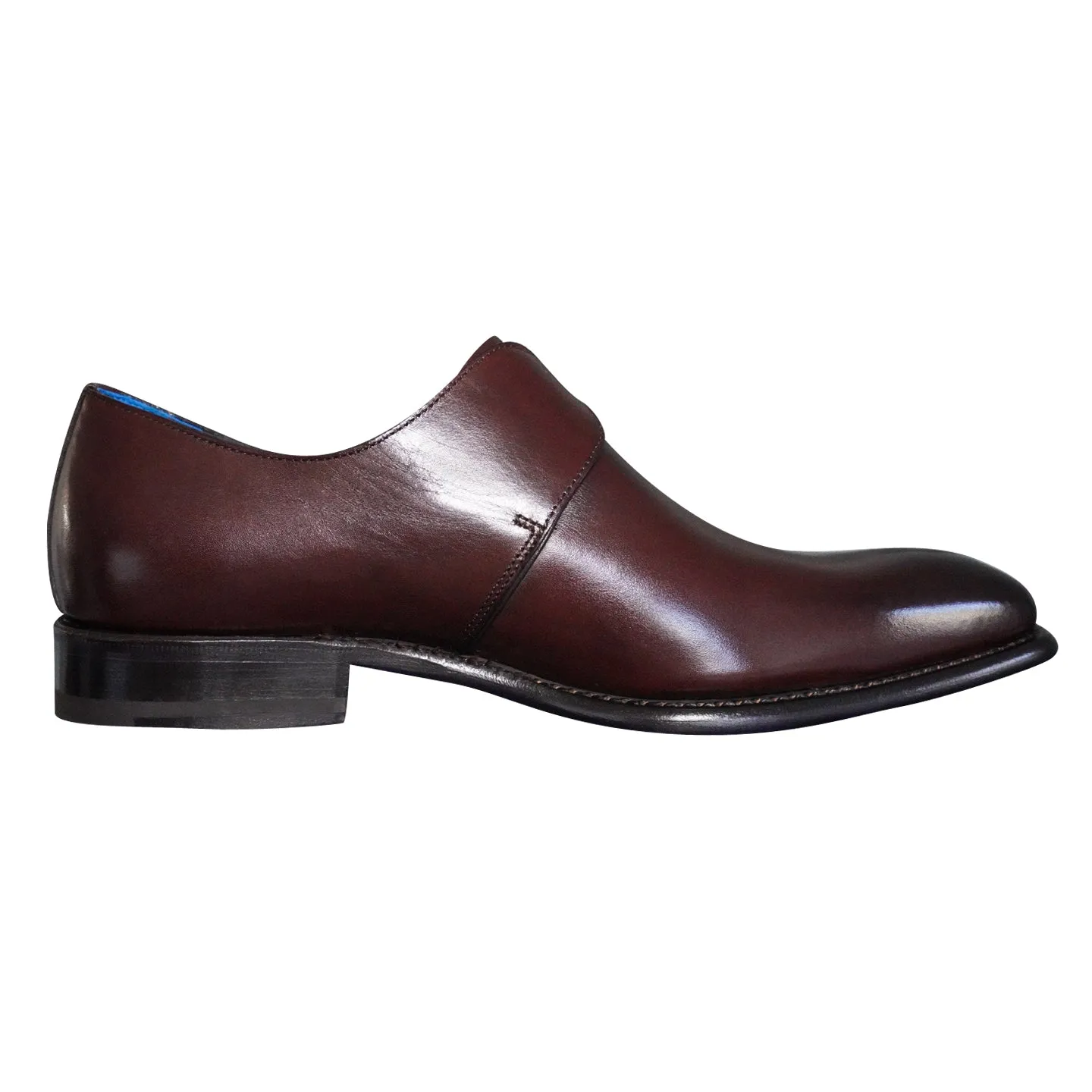 Cacao With Yellow Gold Hardware Monk Strap