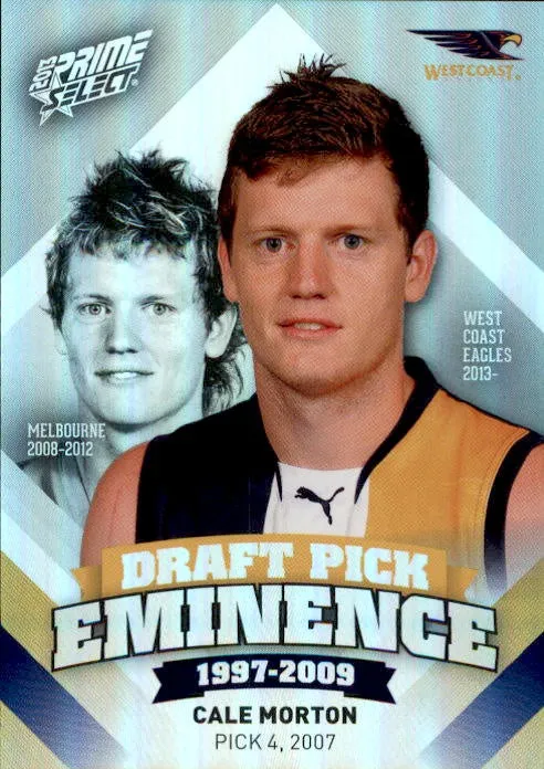 Cale Morton, Draft Pick Eminence, 2013 Select AFL Prime