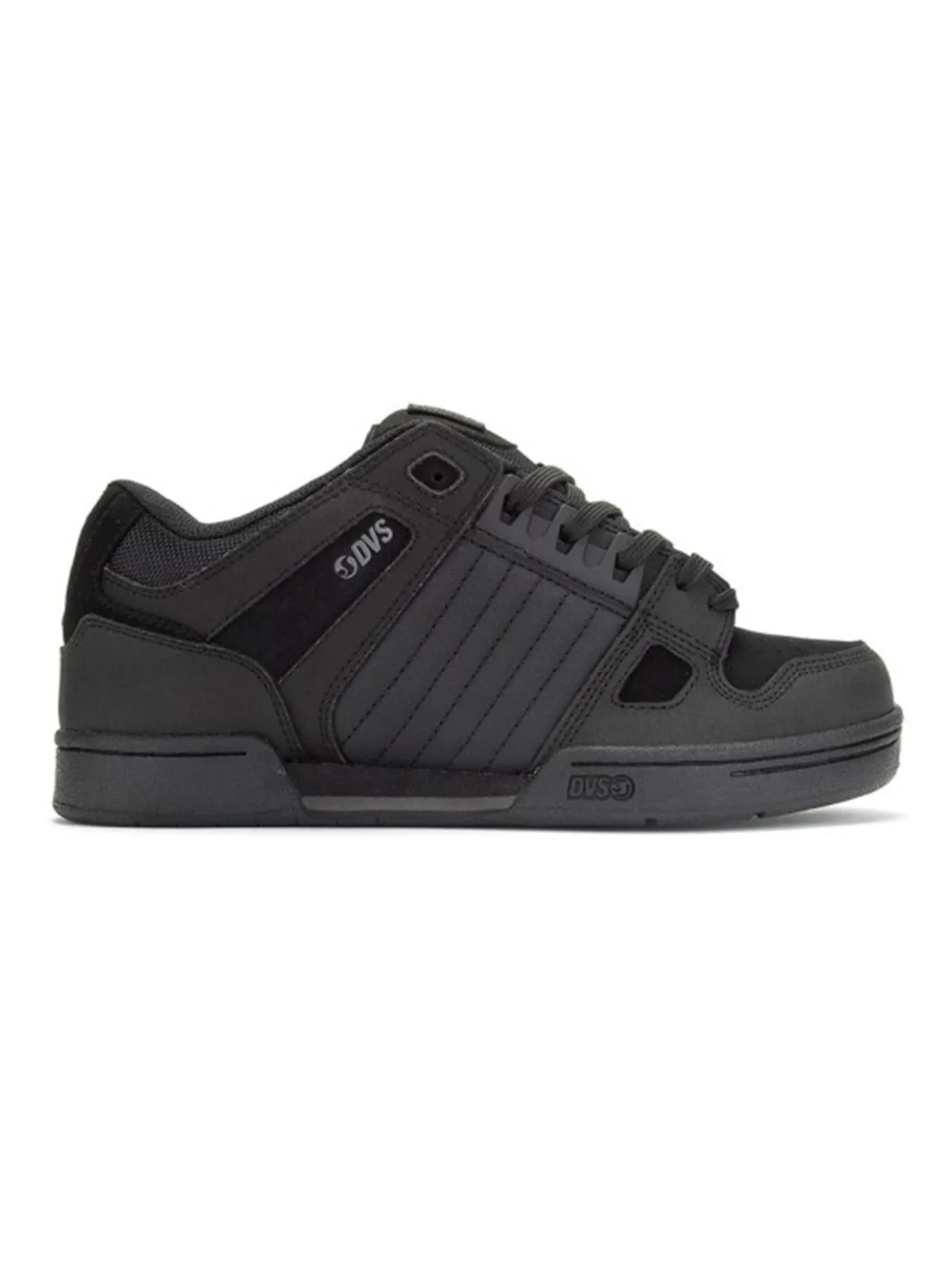 Celsius Black/Black Leather Shoes