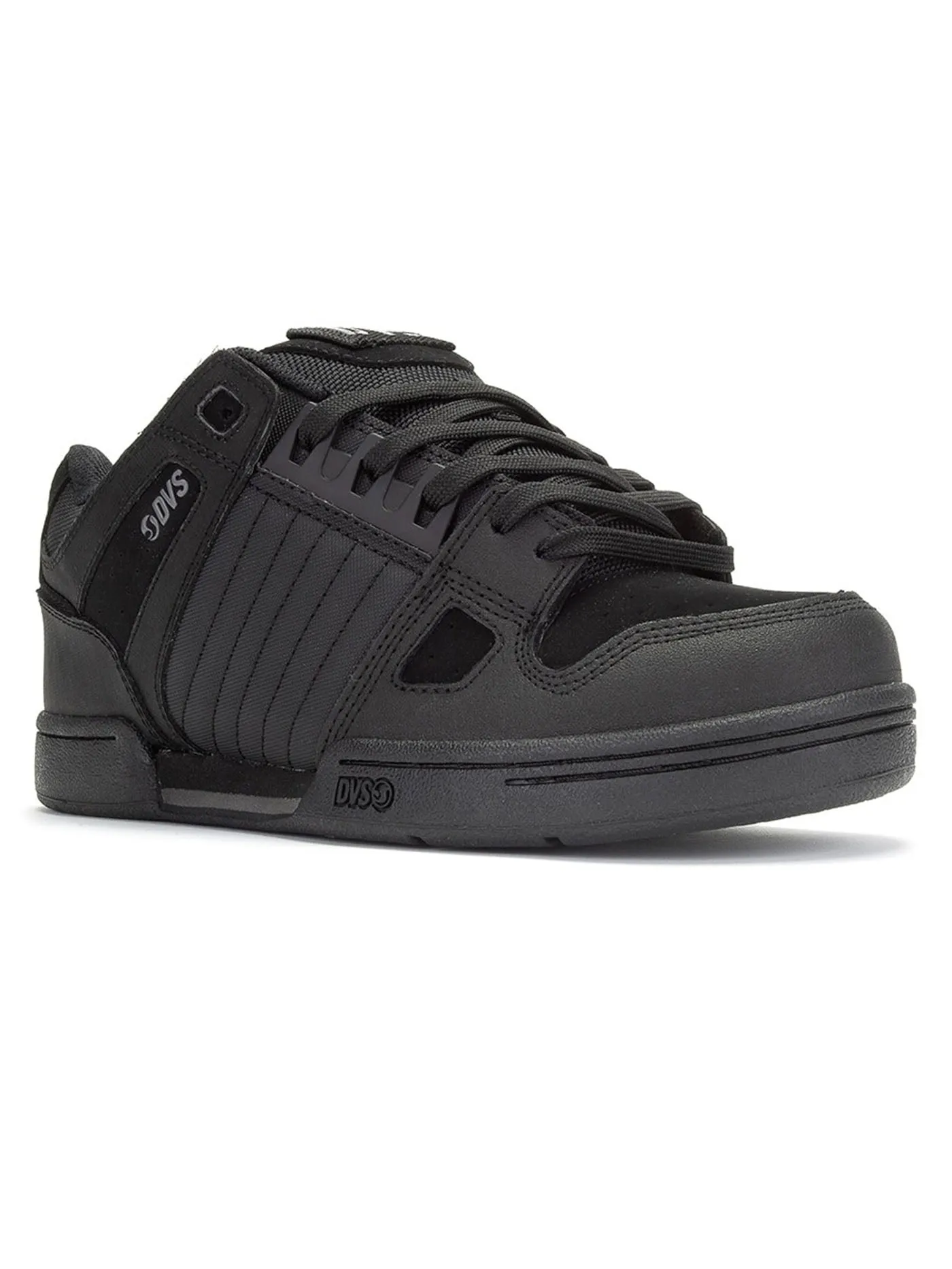 Celsius Black/Black Leather Shoes