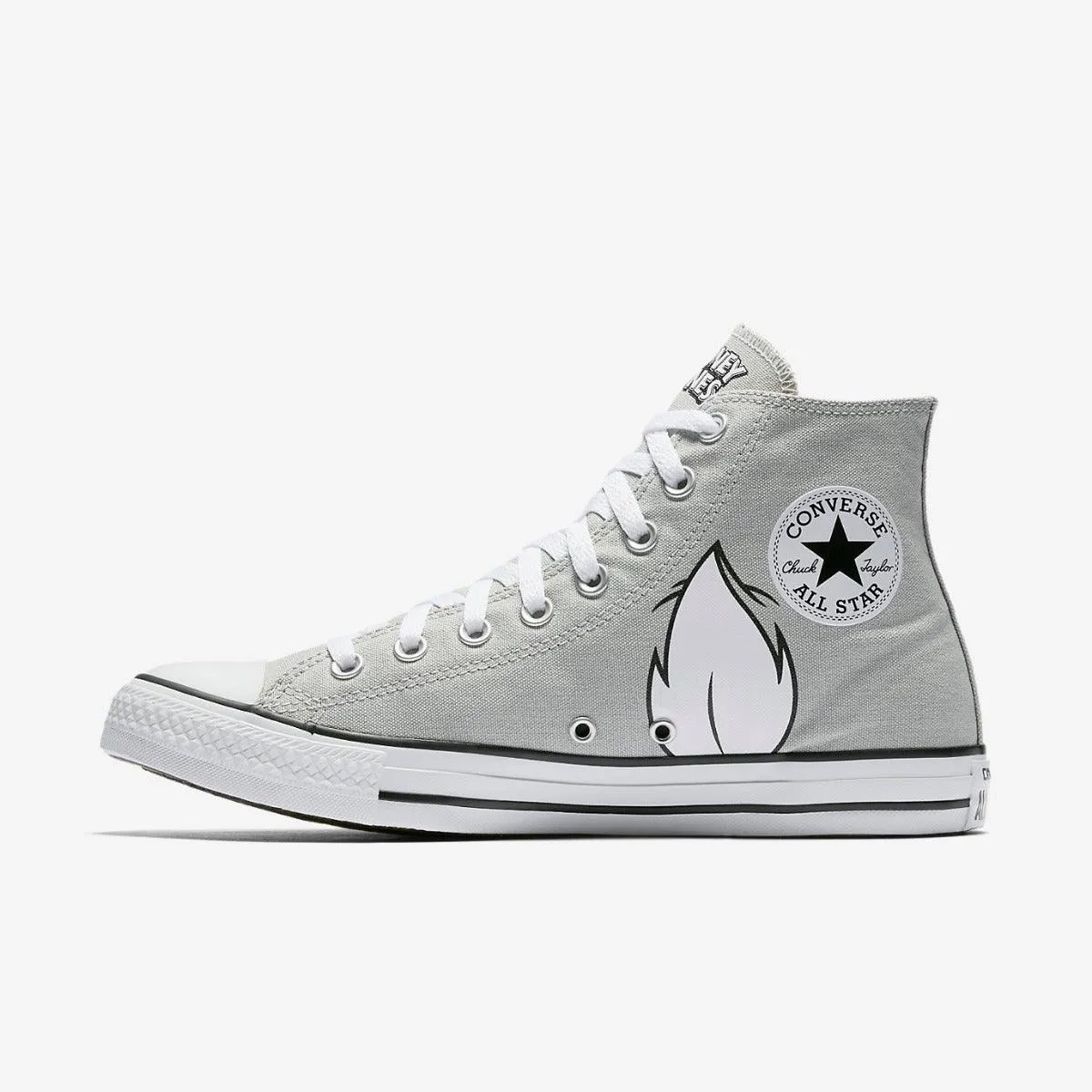 Converse All Star Looney Tunes Cartoon Hightop Grey Sneaker